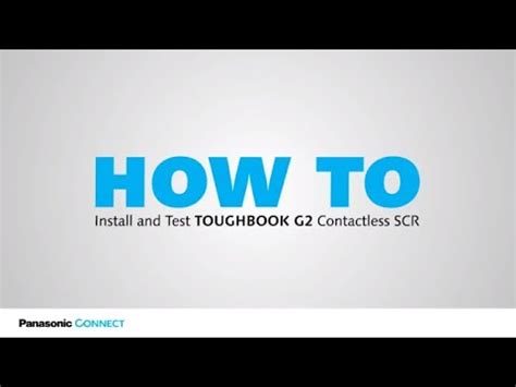 smart card reader toughbook|How to Install and Configure Contactless Smartcard Reader on .